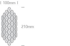 WALL LIGHT 2x9w G9 100-240v