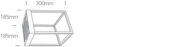 BLACK LED 2,2w WW IP65 DIMMABLE SOLAR