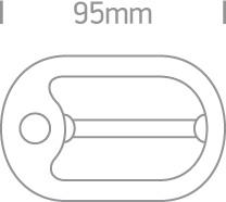 BLACK COB LED PORTABLE LAMP