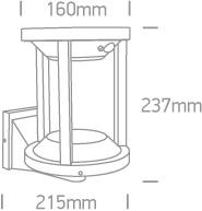 BLACK LED 2w EWW IP65 SOLAR