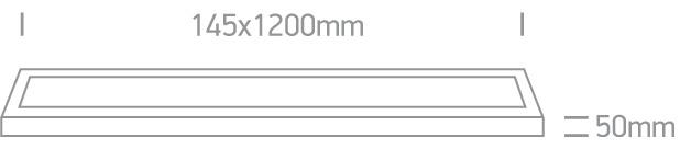 WHITE LED 40W CW IP40 230V