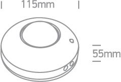 INFRARED MOTION SENSOR 300W 230V IP20