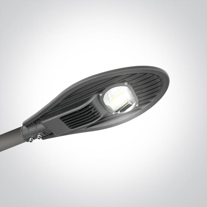 ANTHRACITE COB LED STREET LIGHT 80W CW 120x60deg IP65 100-240V