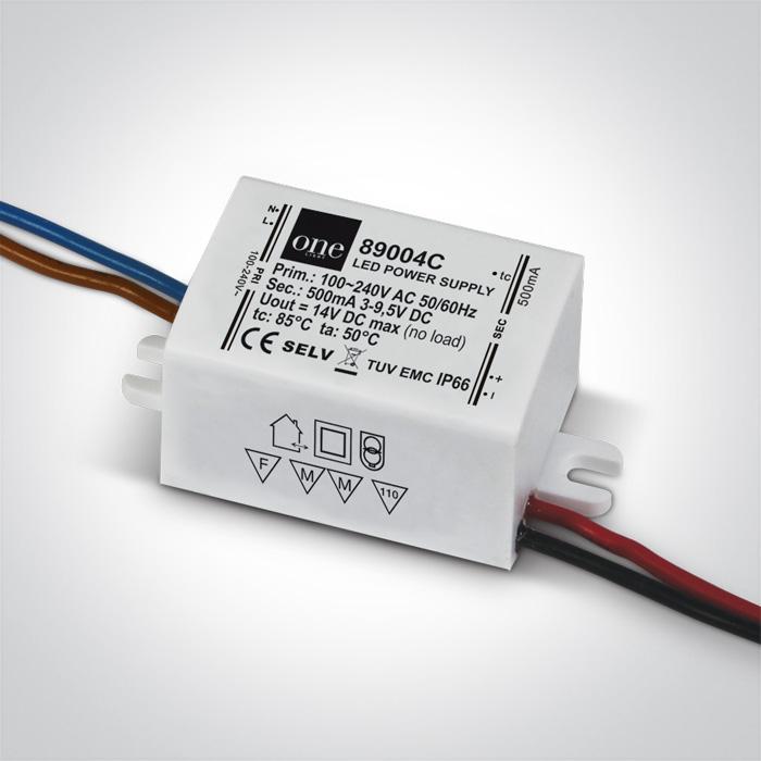 DRIVER 500mA 1,5w-4,5w LED IP66 100-240v