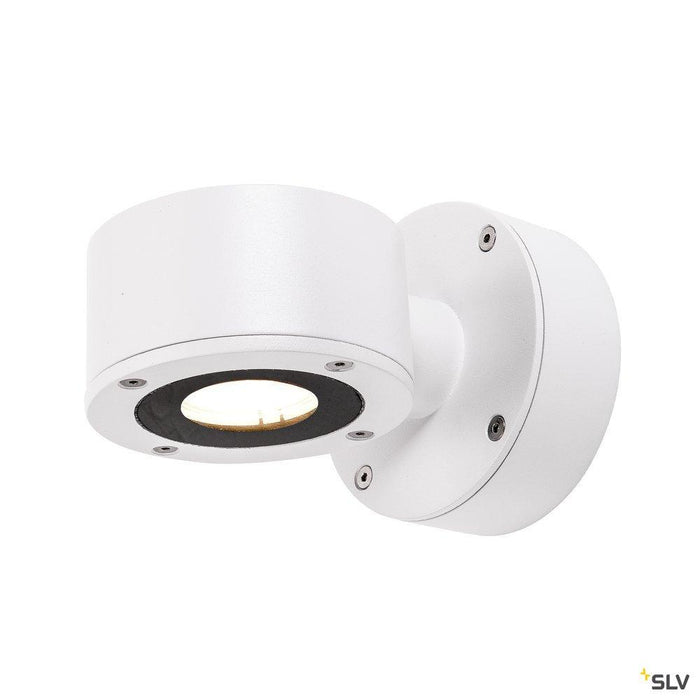 SITRA WL, LED Outdoor surface-mounted wall light, white, IP44, 3000K, 9W