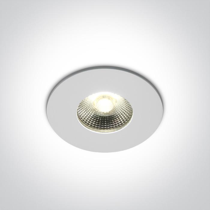 FIRE RATED LED 6W WW IP65 350mA WITHOUT RING