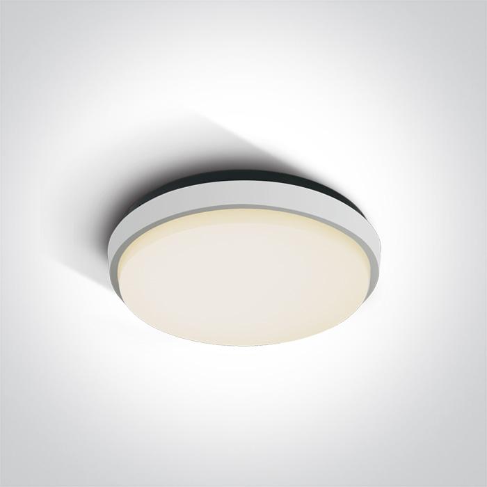 WHITE PLAFO LED 25W WW IP54 230V