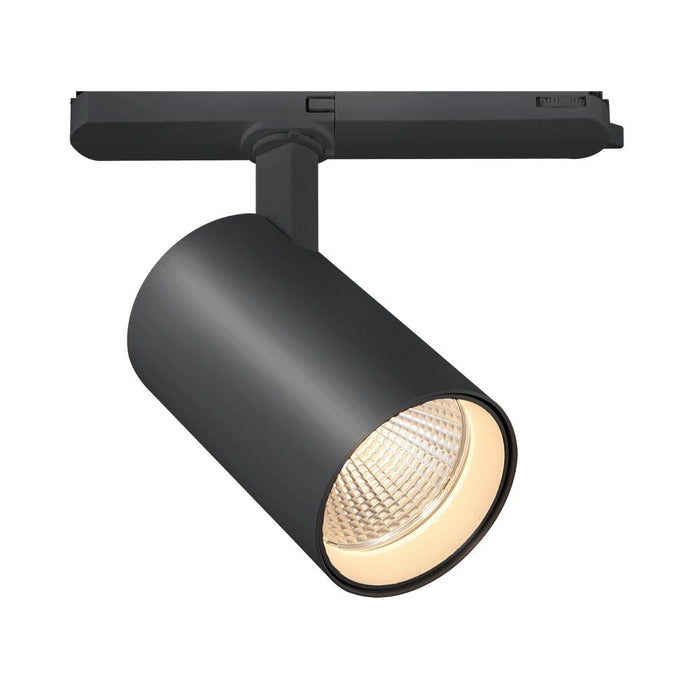 Veloce 40°, Black, 3000k Premium White, 2000lm, CRI>90, 3-phase Track Fixture-Dali Dimmable