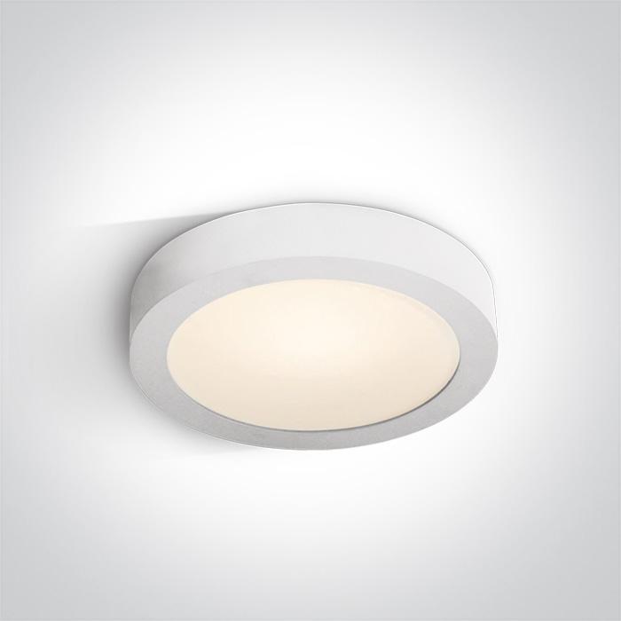WHITE PLAFO LED 16w WW IP40 230v