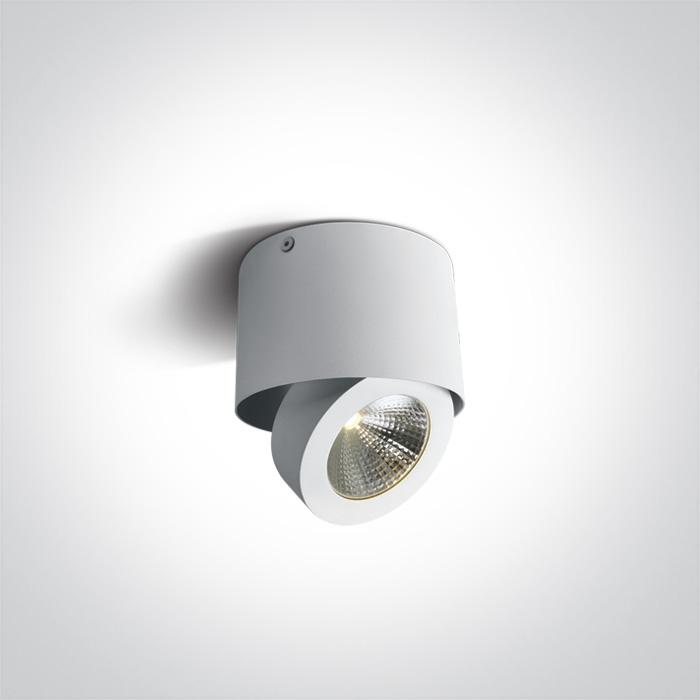 WHITE LED 10W WW IP20 ADJUSTABLE 230V