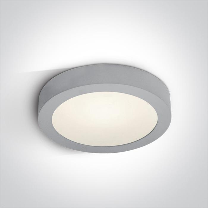 GREY PLAFO LED 30w CW IP40 100-240v