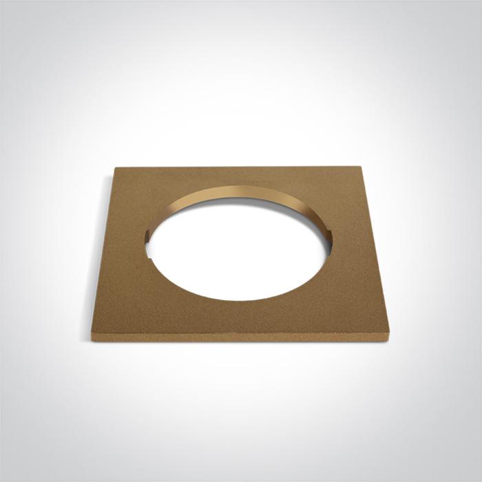 BRASS DECORATIVE BASE SQUARE FOR 10105H