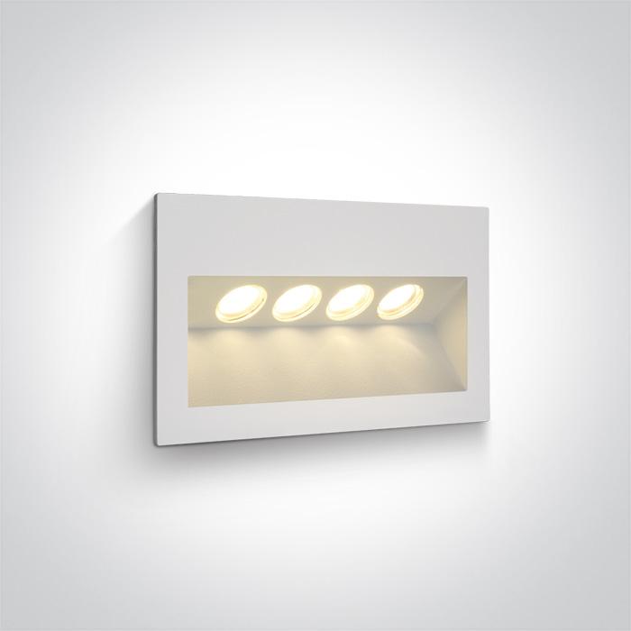 WHITE IP65 LED 4x1w WW 100-240V