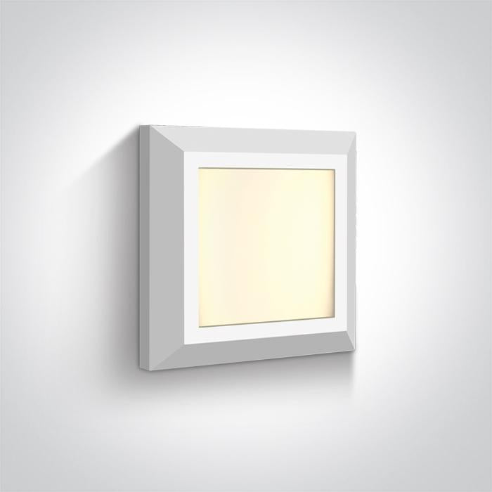 WHITE LED WALL LIGHT 3,5W WW IP65 230V