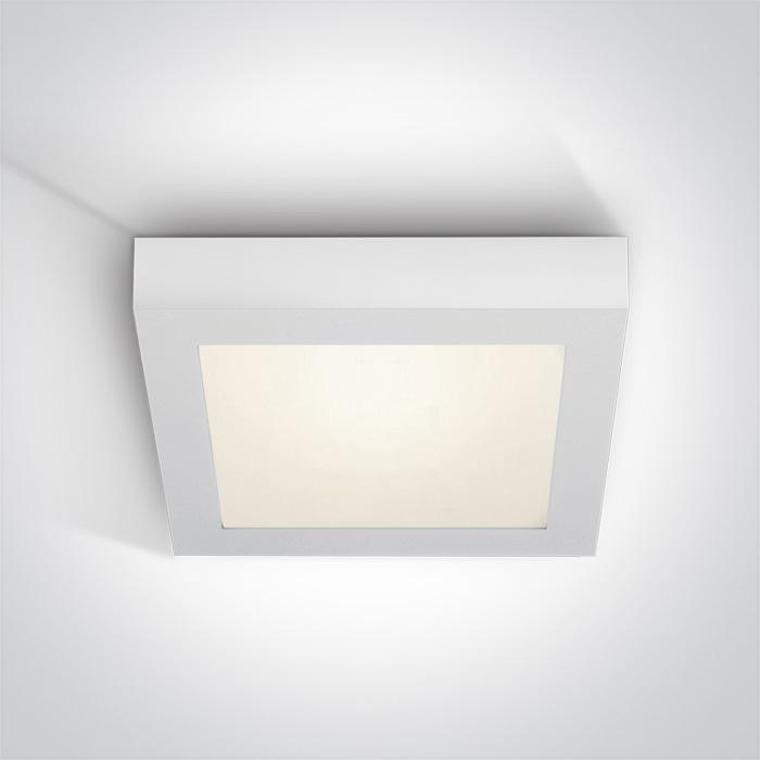 WHITE PLAFO LED 30w CW IP40 230v