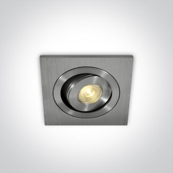 ALUMINIUM LED WARMW 1w 15d