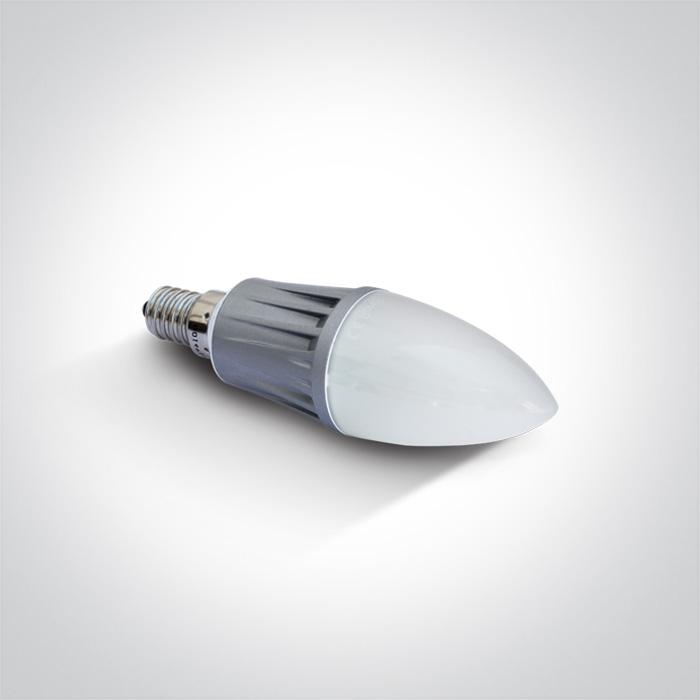 LED CANDLE WW 4W E14 FROSTED GLASS 100-240V