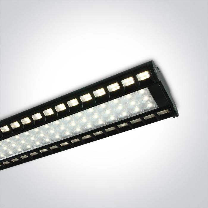 BLACK LED 80W CW IP20 230V ADJUSTABLE