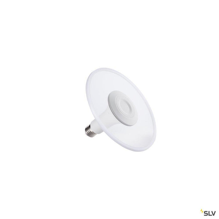LED DISK lamp, E27, 2700K, 1000lm, 360°, dimmable, white housing