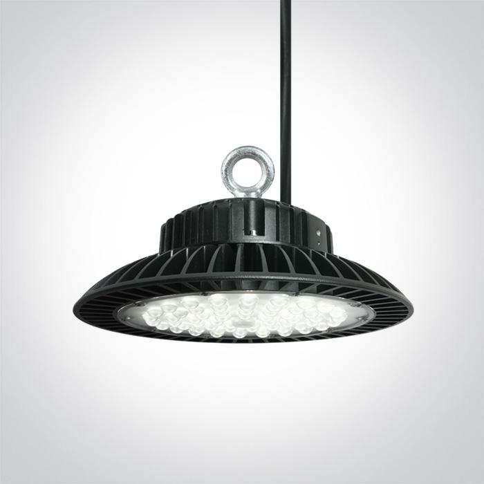BLACK LED SMD 200W UFO CW IP65 230V