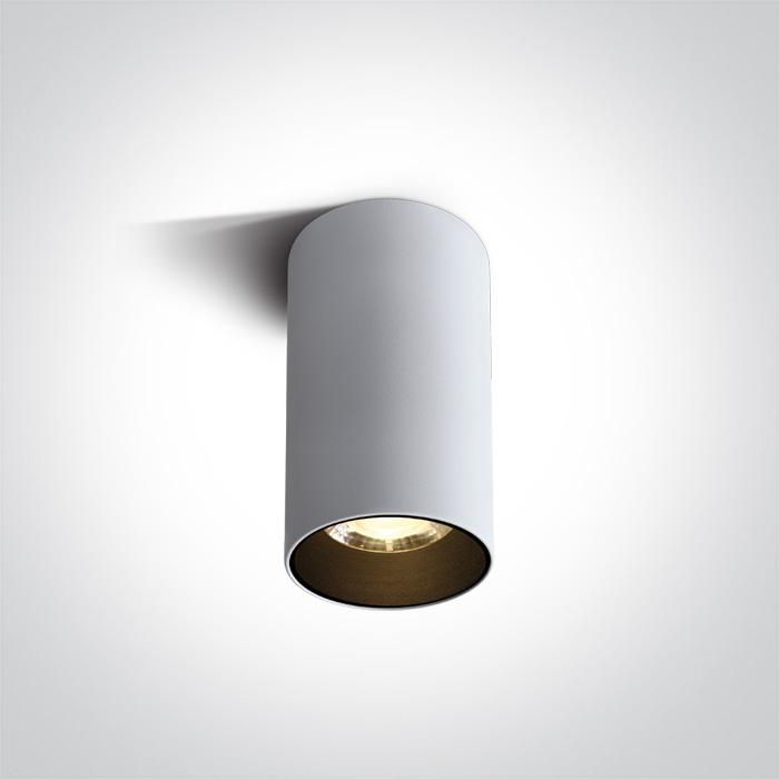WHITE LED CYLINDER 15W WW 36deg 230V DARK LIGHT