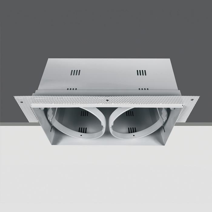 WHITE 2L TRIMLESS BOX