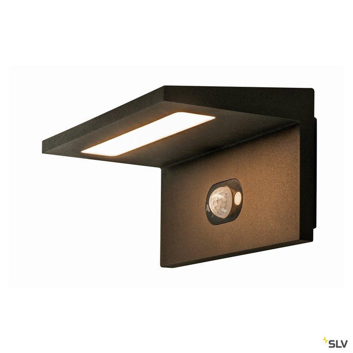 ANGOLUX SOLAR WL LED outdoor, anthracite, 3000K