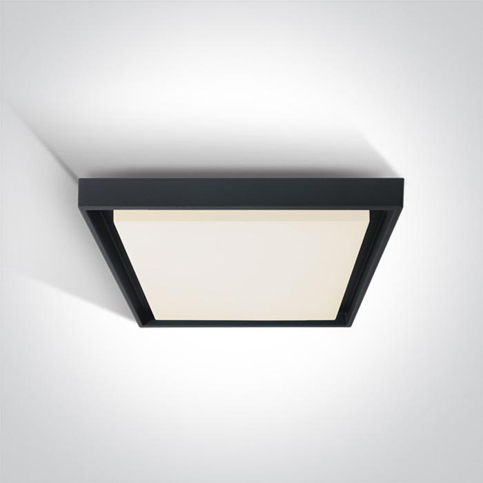 ANTHRACITE PLAFO LED 30W WW IP54 100-240V