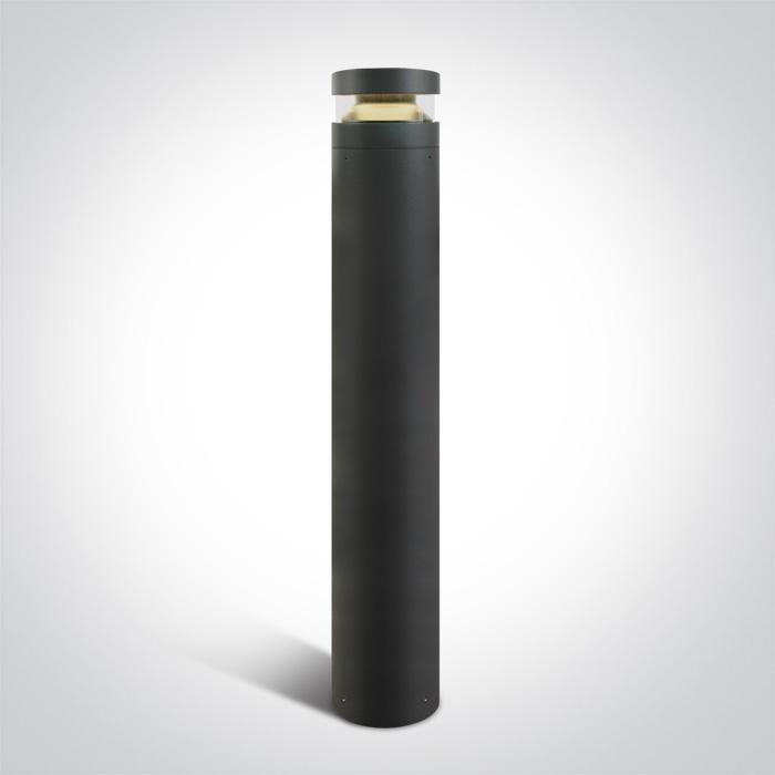 ANTHRACITE LED BOLLARD 100cm 20W WW IP65 230V