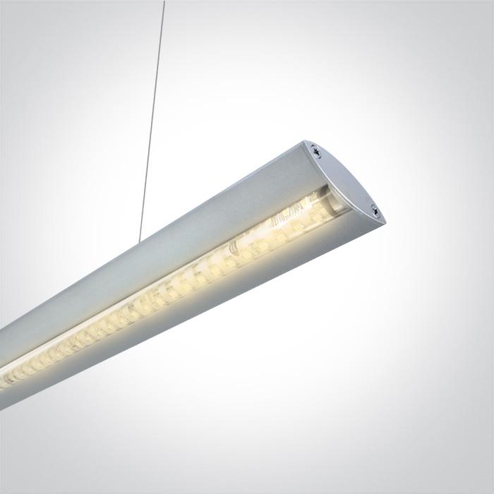 GREY PENDANT LED 16w WW