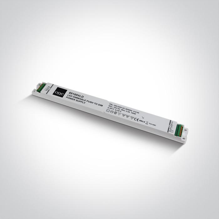PUSH TO DIMM DIMMABLE DRIVER 24v 100w 230V