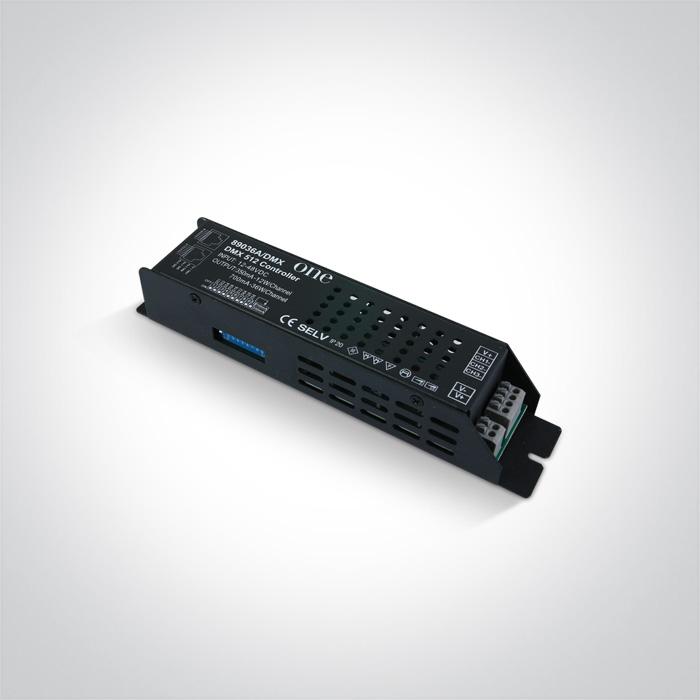 DMX CONTROLLER 12-48V for 350/700mA 3 channel