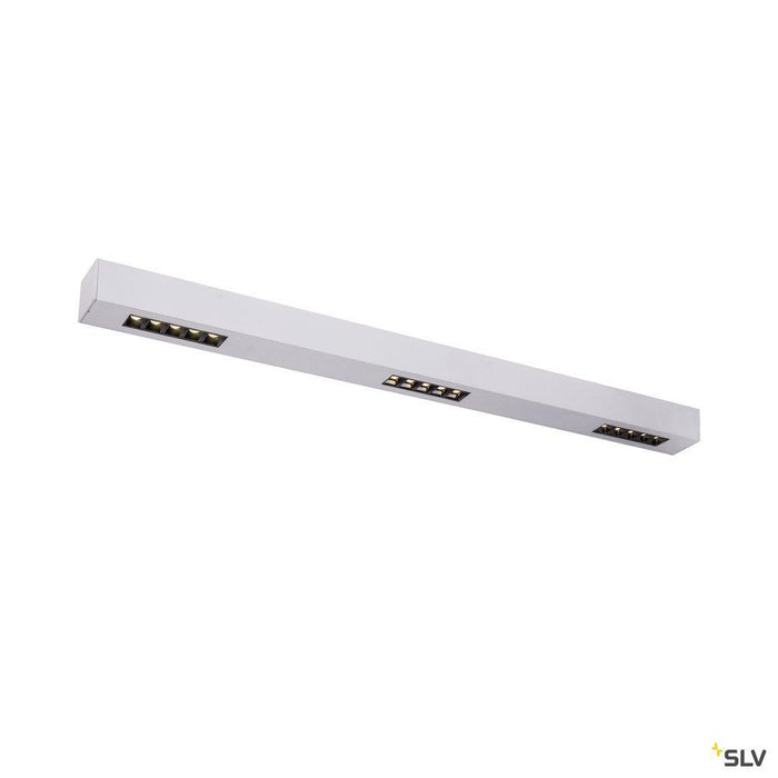 Q-LINE CL, LED Indoor surface-mounted ceiling light, 1m, BAP, silver, 4000K