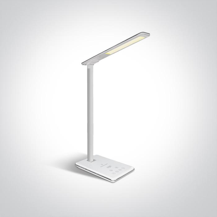 WHITE TABLE LAMP LED 5W CCT ADJUSTABLE DIMMABLE