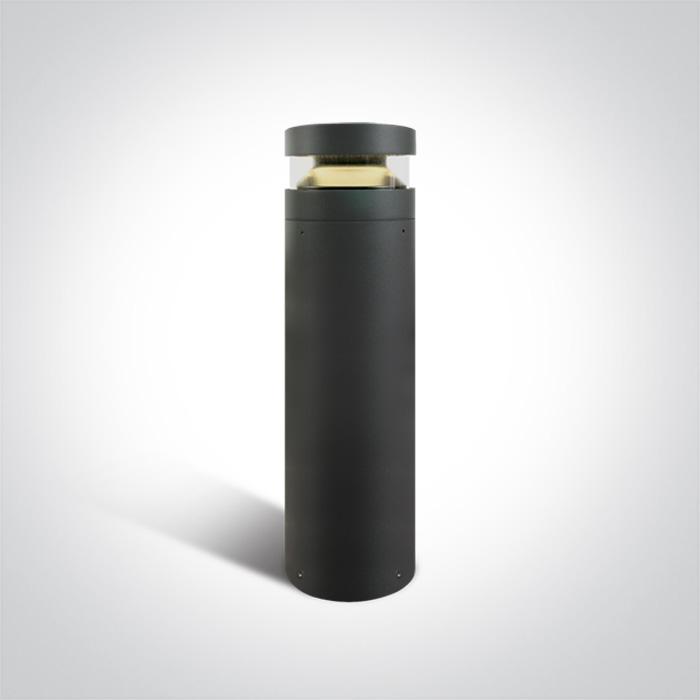 ANTHRACITE LED BOLLARD 60cm 20W WW IP65 230V