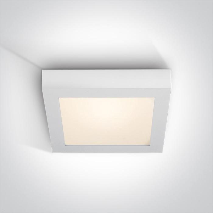 WHITE PLAFO LED 22w WW IP40 100-240v