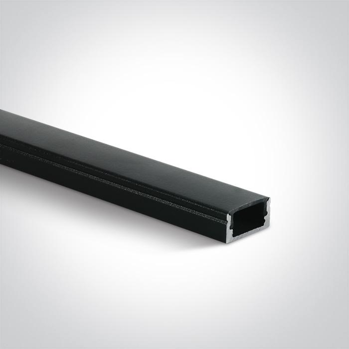 BLACK PROFILE 2m + PC Black diffuser