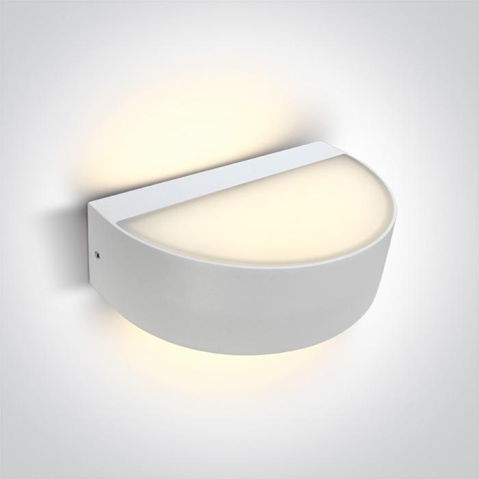 WHITE LED WALL LIGHT 9W WW IP54 230V