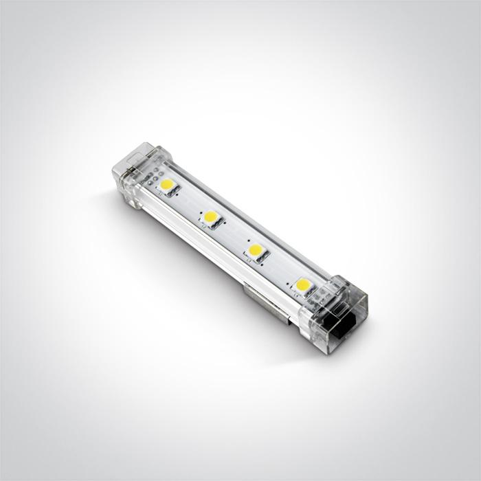 DAYL 10cm 4xLED 1w 24v DC TUBE