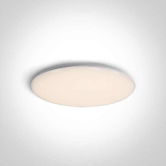 WHITE PLAFO LED 25W WW IP40 100-240V