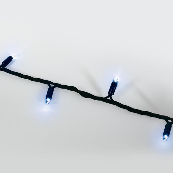 FLASHING LED STRING LIGHT 100LED 7W 10m BLUE IP54 230V