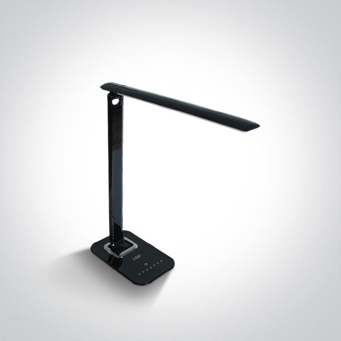 BLACK TABLE LAMP LED 12W VARIABLE CCT DIMMABLE 100-240V