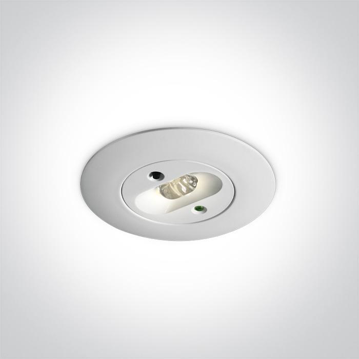EMERGENCY RECESSED KIT 3W LED 230V 3hrs