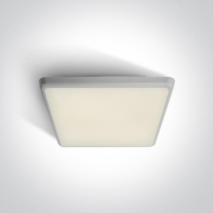 WHITE LED PLAFO 25W WW IP54 230V