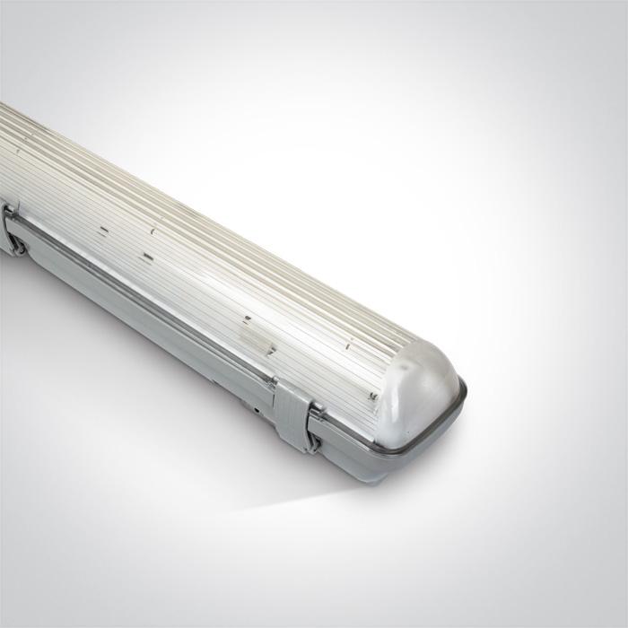 Led Tubes Ip65 IP65 FOR 1xT8 LED TUBE 1200mm PC/PC — Intalite UK