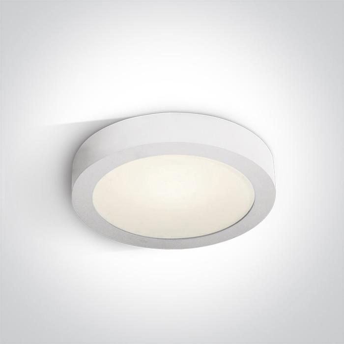 WHITE PLAFO LED 16w CW IP40 230v