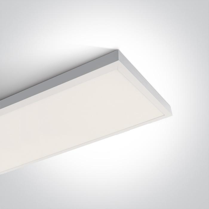 WHITE LED 30x120 40W CW IP40 230V BACKLIT