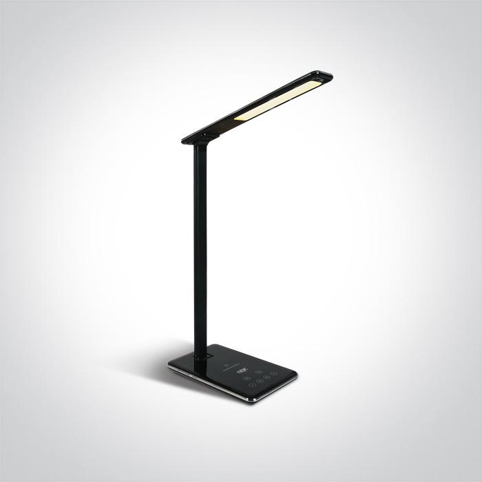 BLACK TABLE LAMP LED 5W CCT ADJUSTABLE DIMMABLE