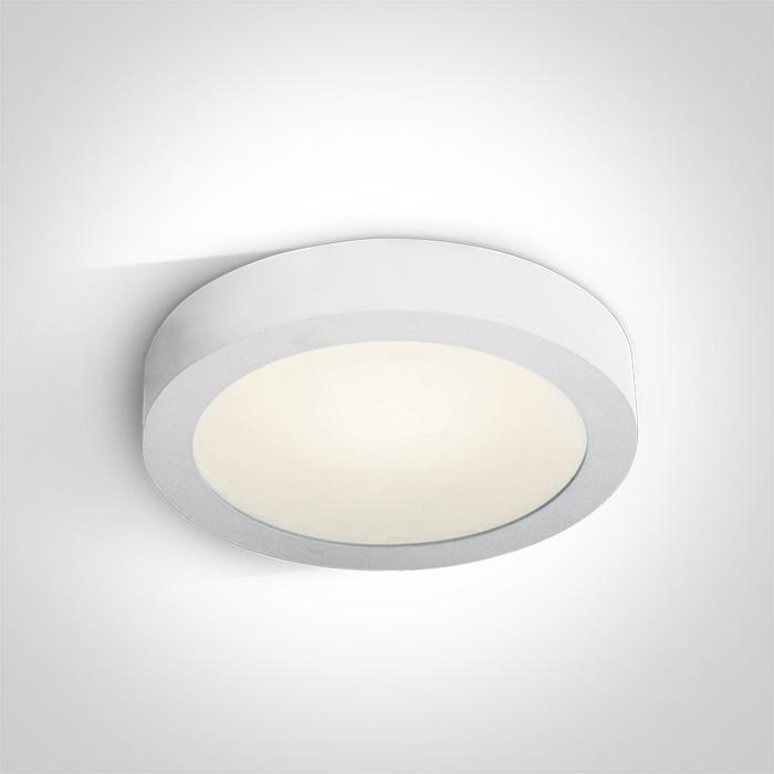 WHITE PLAFO LED 30w CW IP40 230v