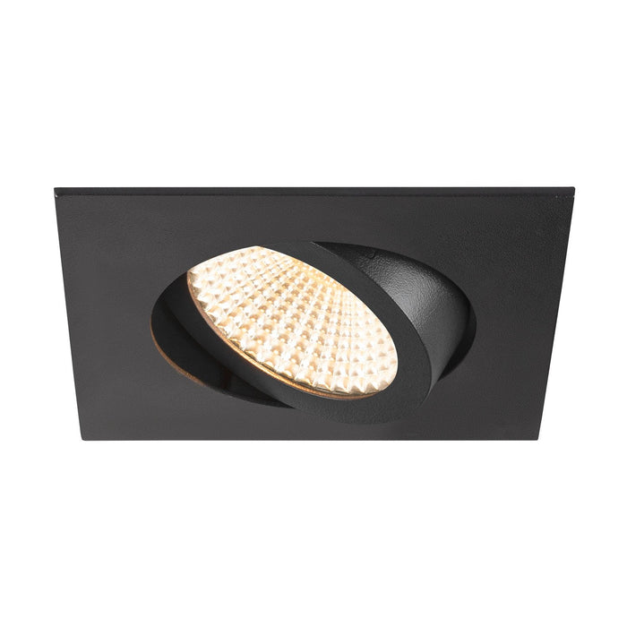 NEW TRIA UNIVERSAL 68, recessed ceiling light, 2500/3000/4000K, 60°, IP 20, square, black